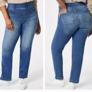 SPANX Pullon Ankle Skinny Jeans Sz.1X P
